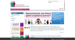 Desktop Screenshot of konsumenci.org