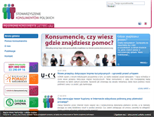 Tablet Screenshot of konsumenci.org